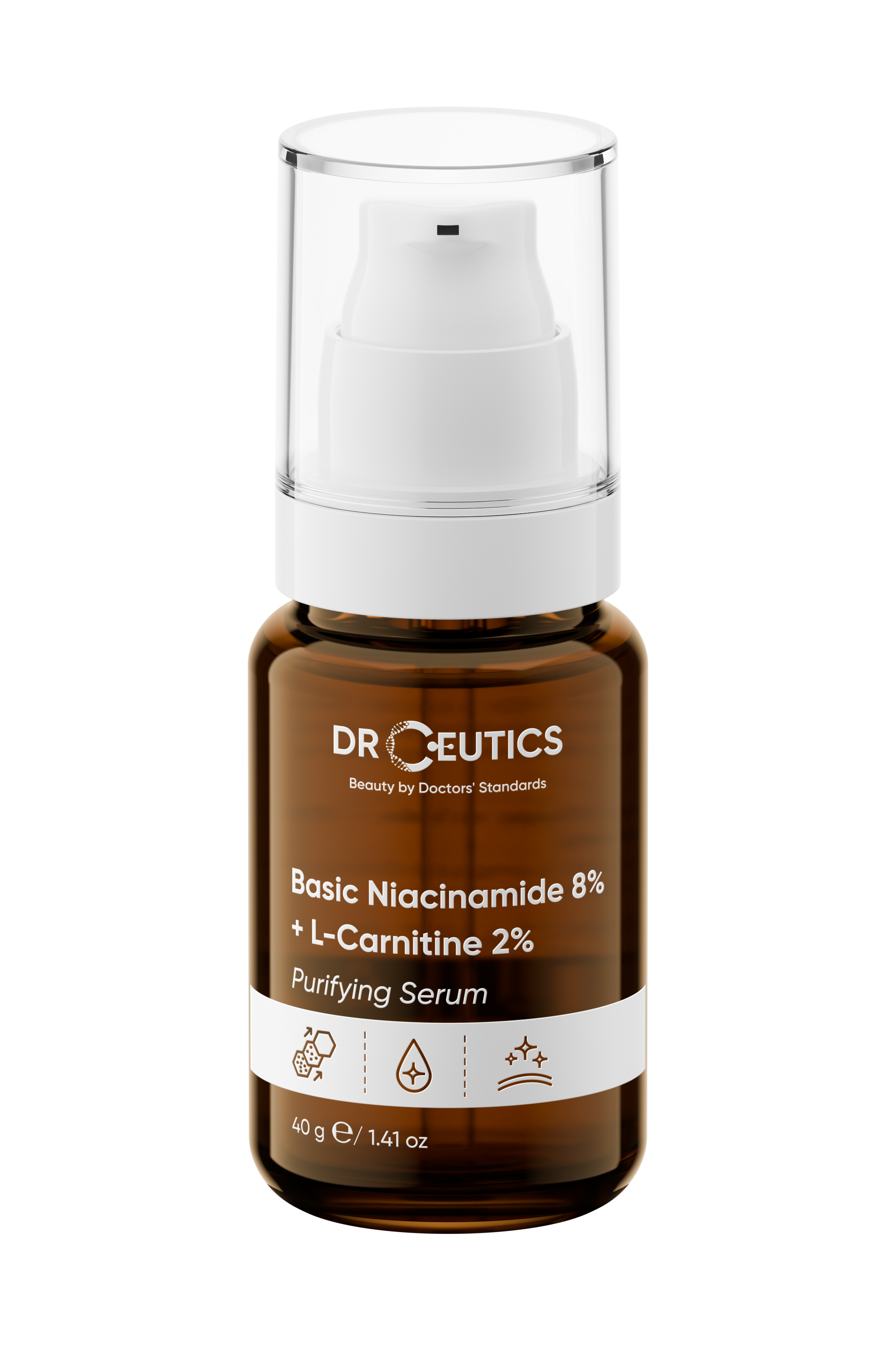 Basic Niacinamide 8_ + L-Carnitine 2_ Purifying Serum 40g