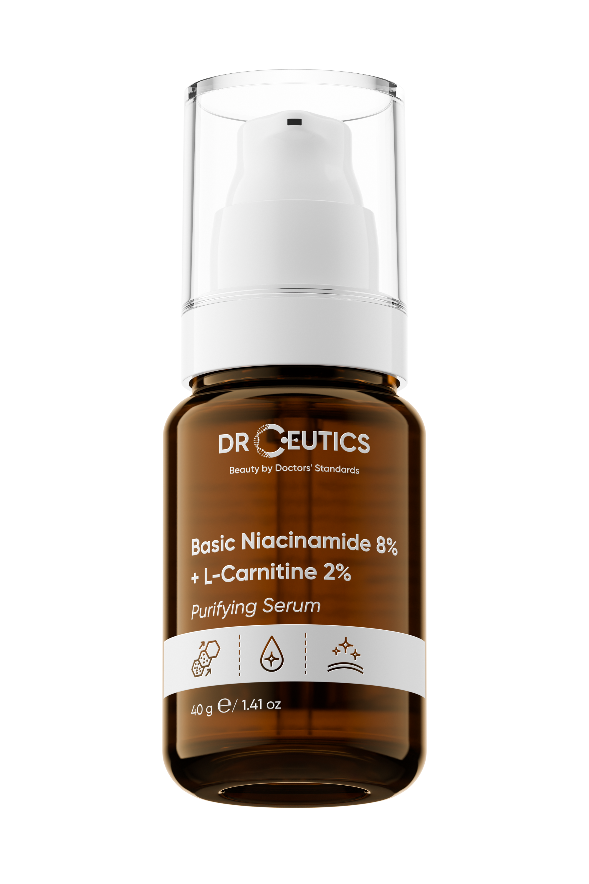 Basic Niacinamide 8_ + L-Carnitine 2_ Purifying Serum 40g