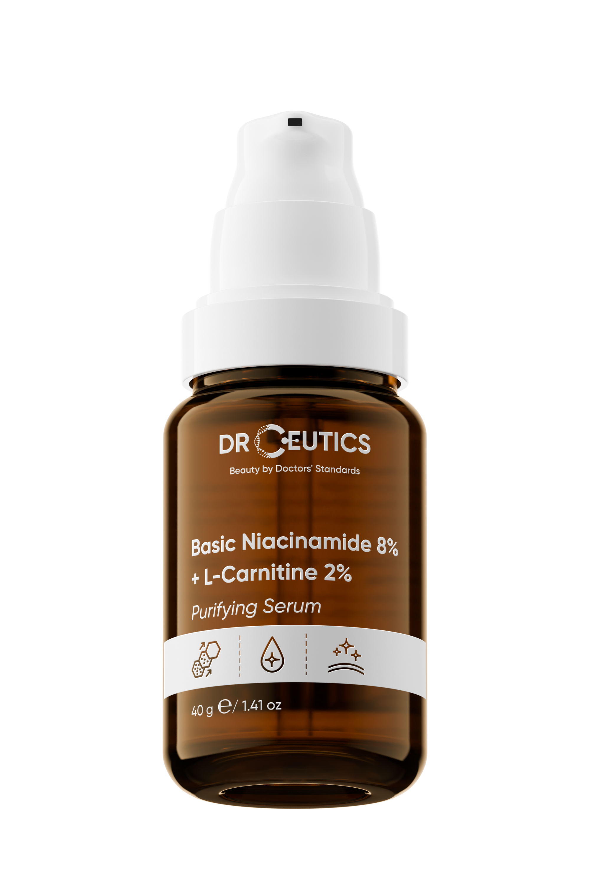 Basic Niacinamide 8_ + L-Carnitine 2_ Purifying Serum 40g