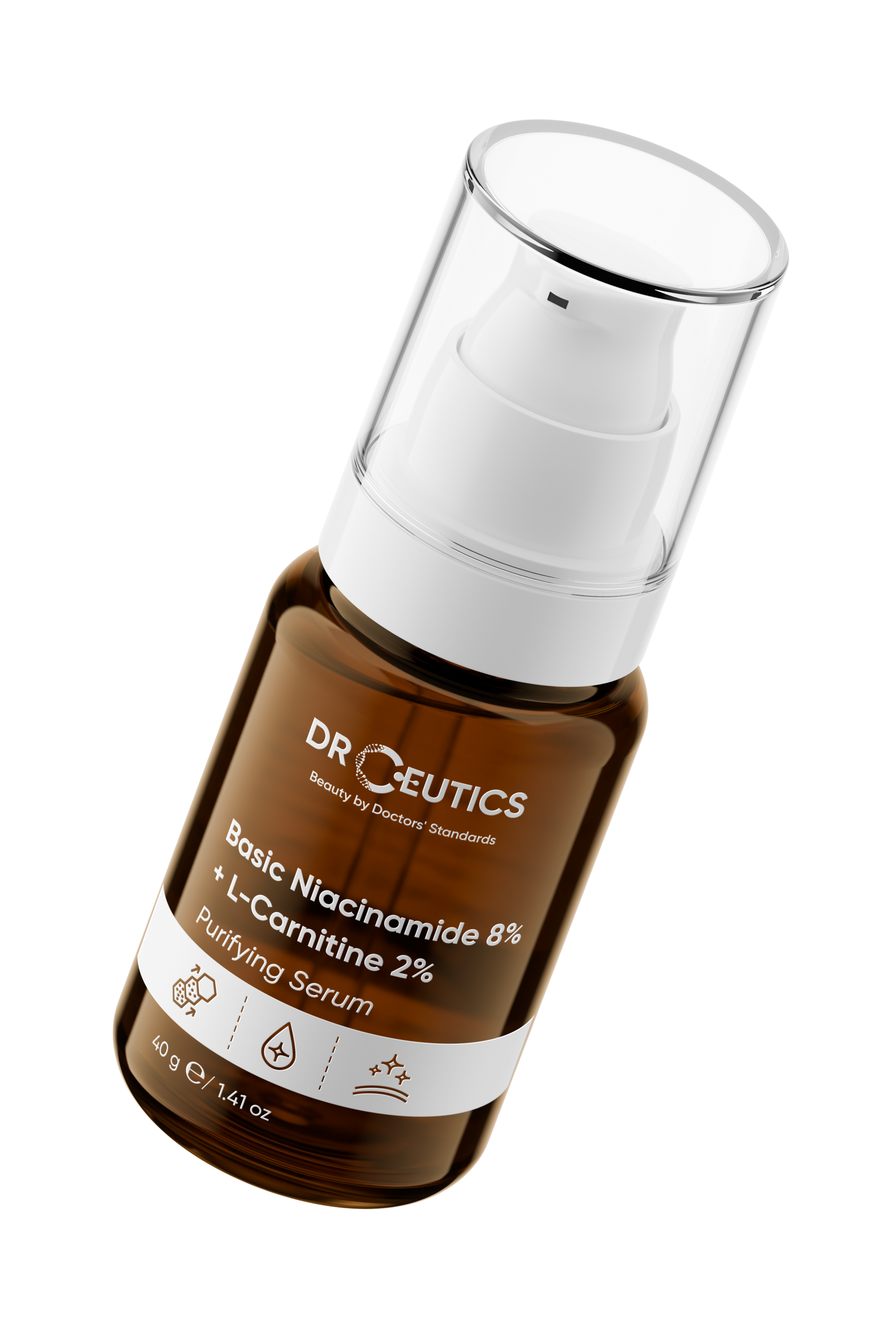 Basic Niacinamide 8_ + L-Carnitine 2_ Purifying Serum 40g
