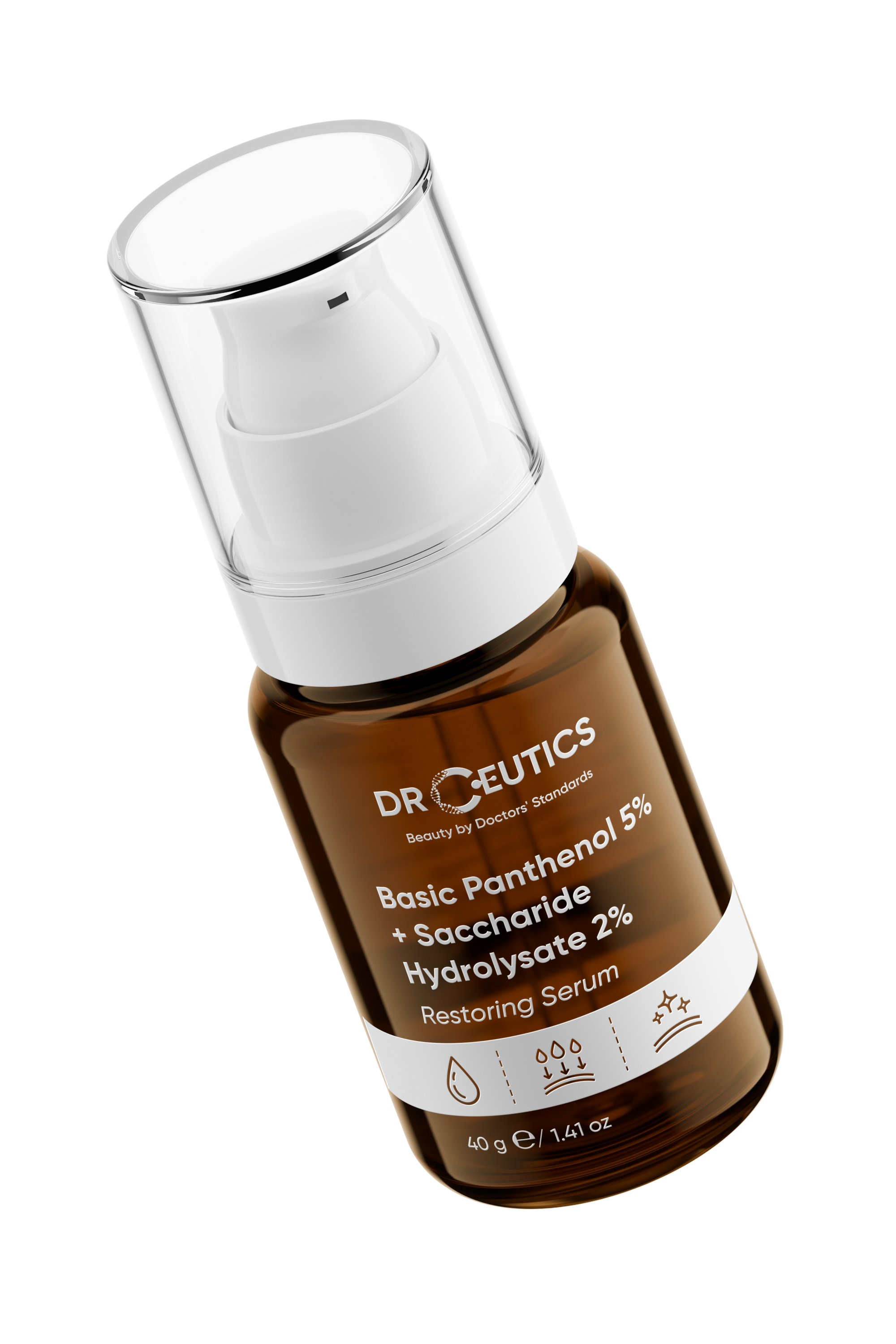 Basic Panthenol 5_ + Saccharide Hydrolysate 2_ Restoring Serum 40g