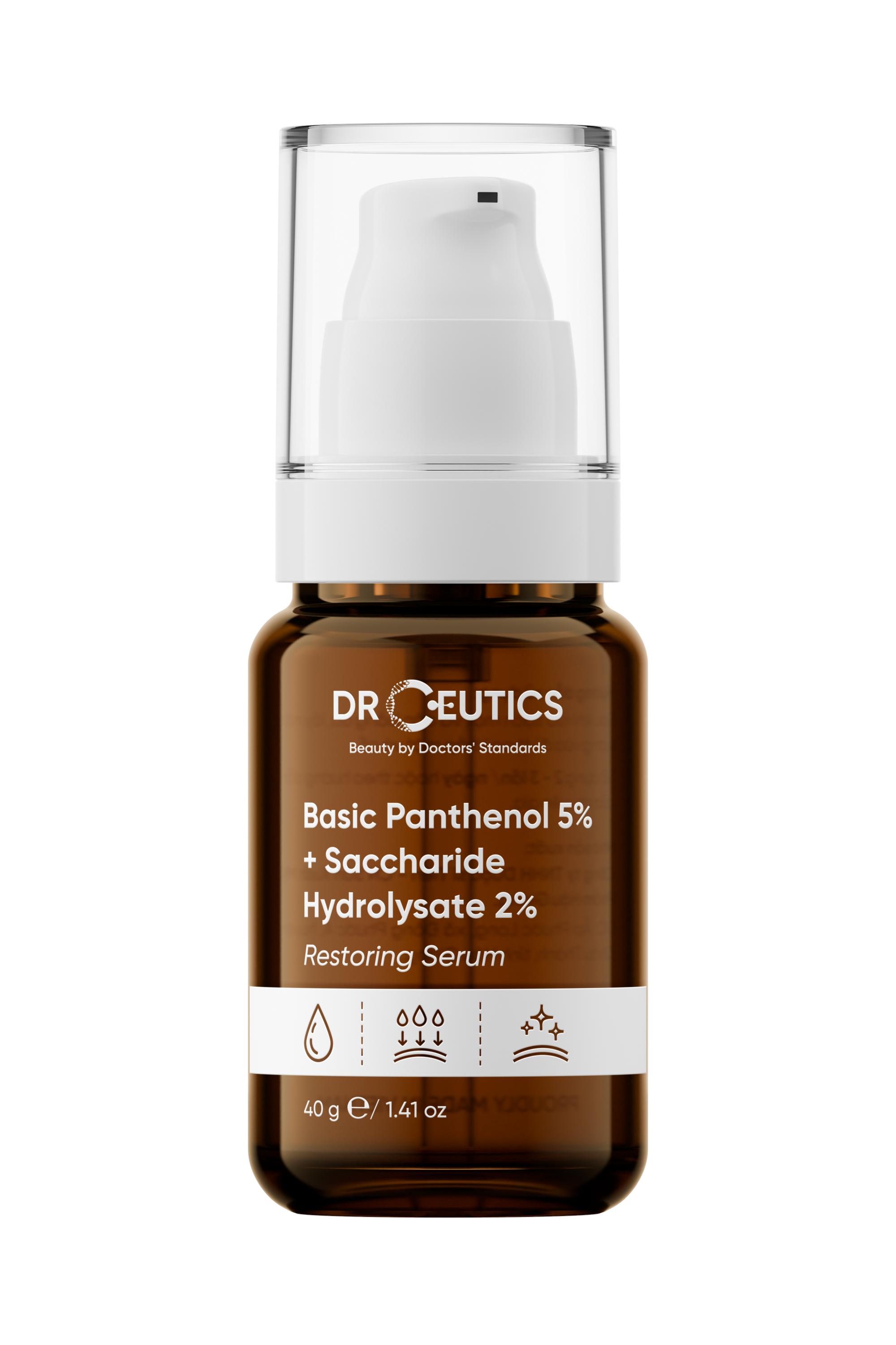 Basic Panthenol 5_ + Saccharide Hydrolysate 2_ Restoring Serum 40g