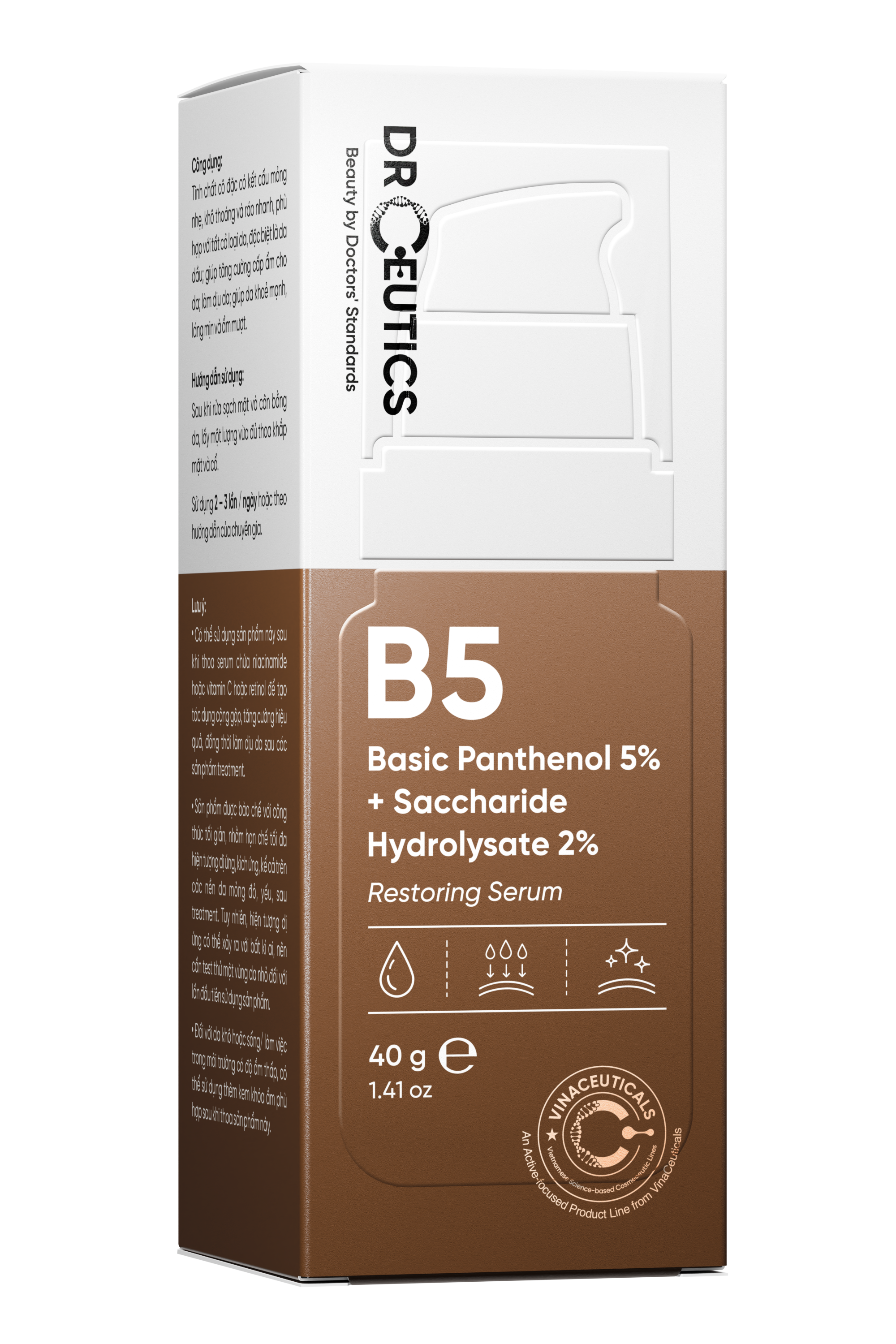 Basic Panthenol 5_ + Saccharide Hydrolysate 2_ Restoring Serum 40g