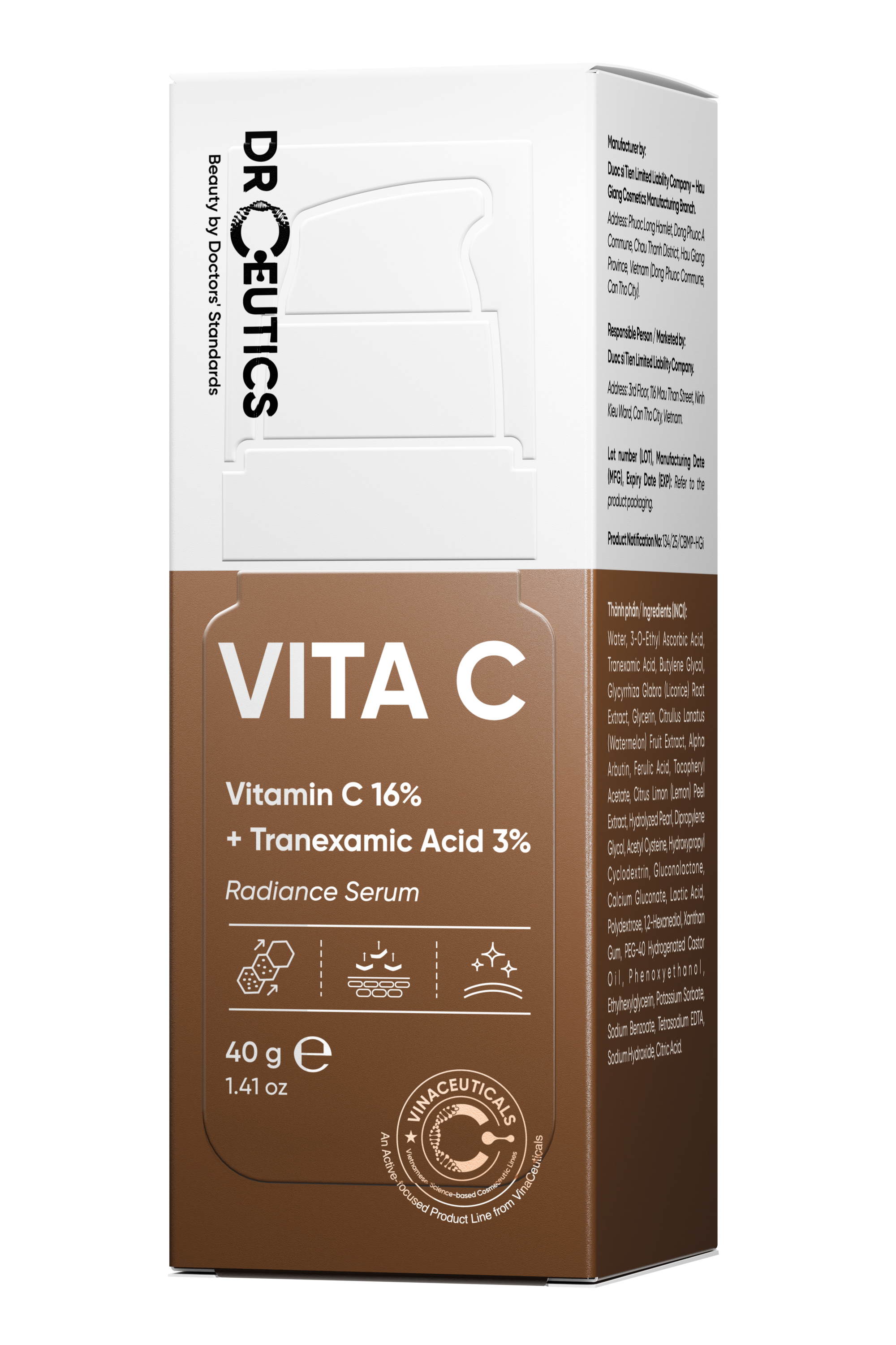 Vitamin C 16_ + Tranexamic Acid 3_ Radiance Serum 40g