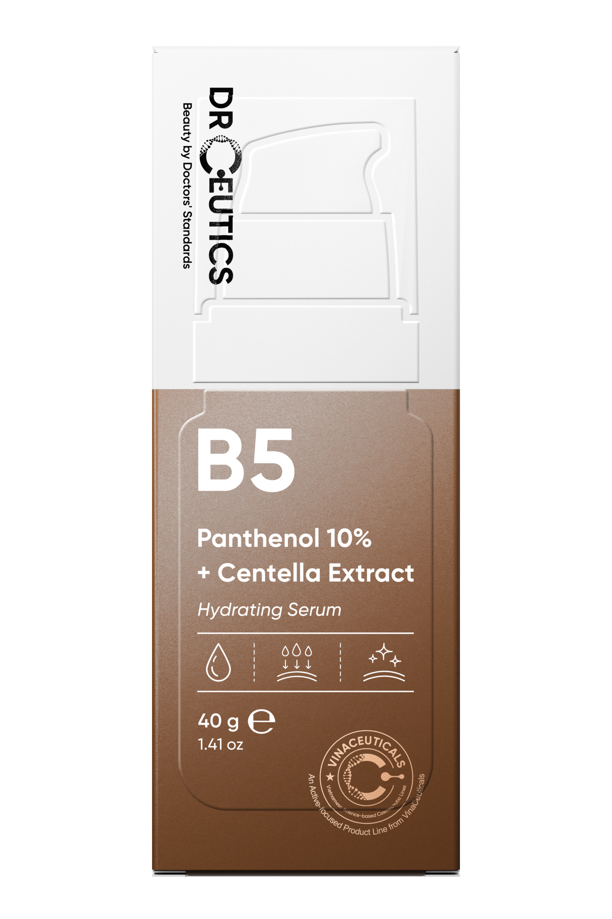 Panthenol 10_ + Centella Extract Hydrating Serum 40g