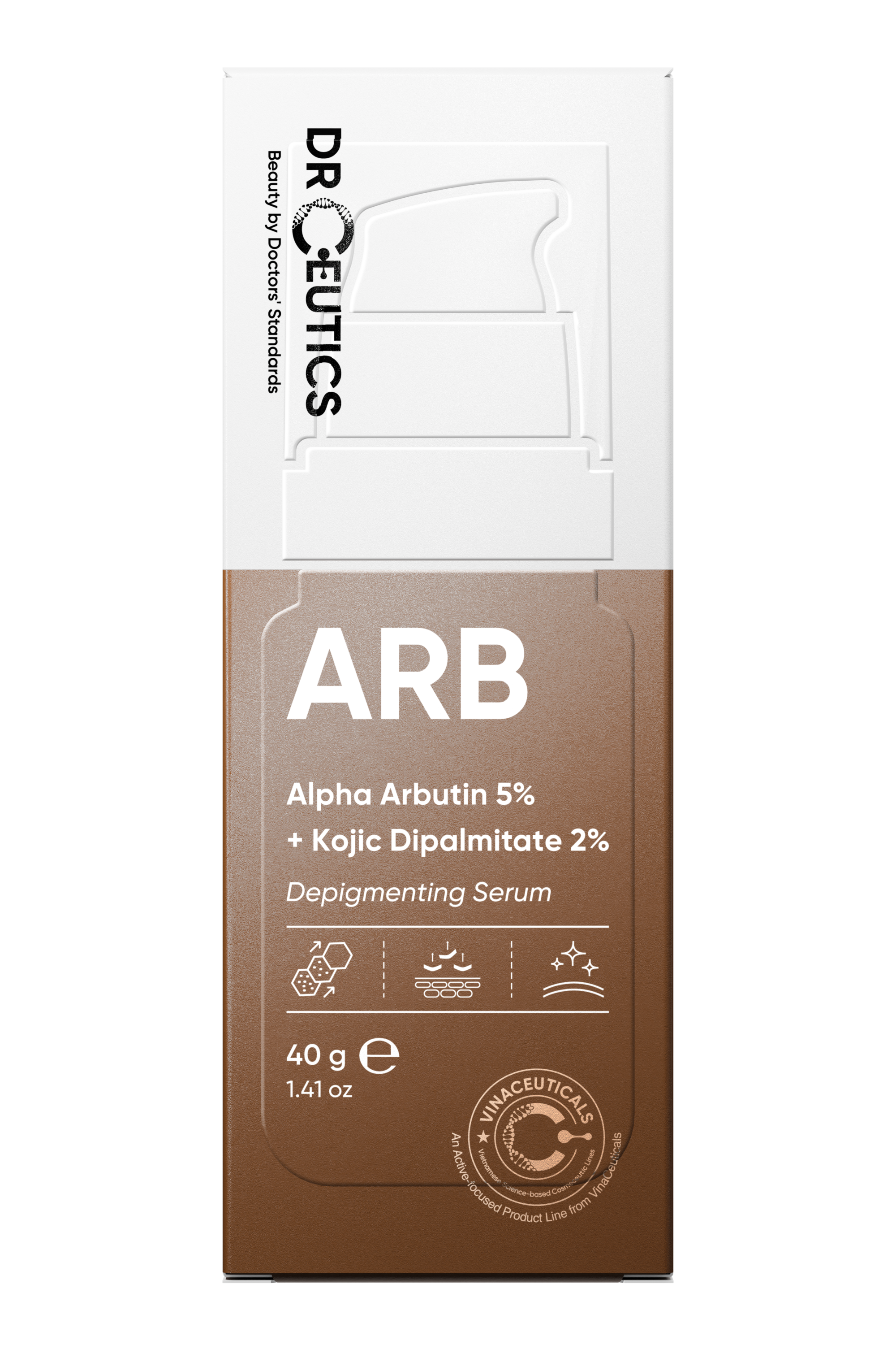 Alpha Arbutin 5_ + Kojic Dipalmitate 2_ Depigmenting Serum 40g