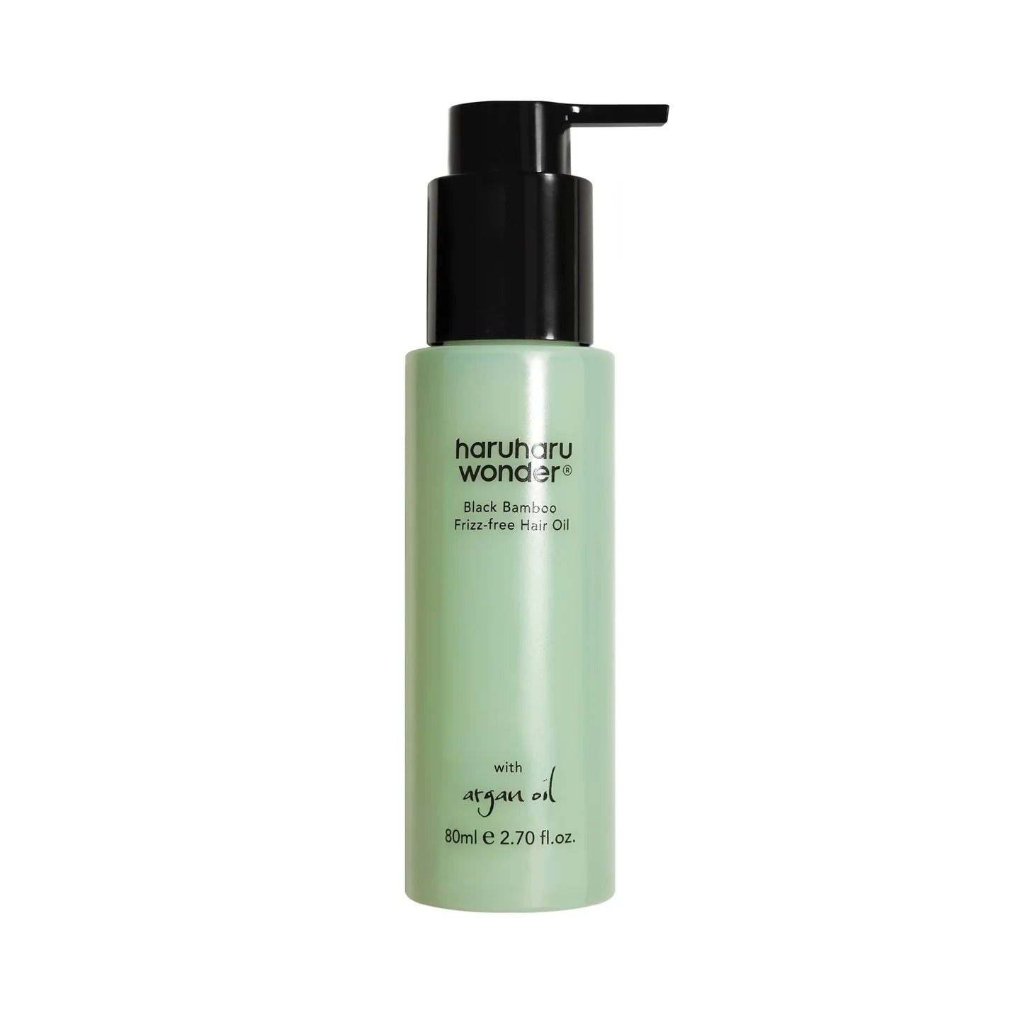 Dầu dưỡng tóc Haruharu Wonder Black Bamboo giúp tóc không bị xoăn, 80ml