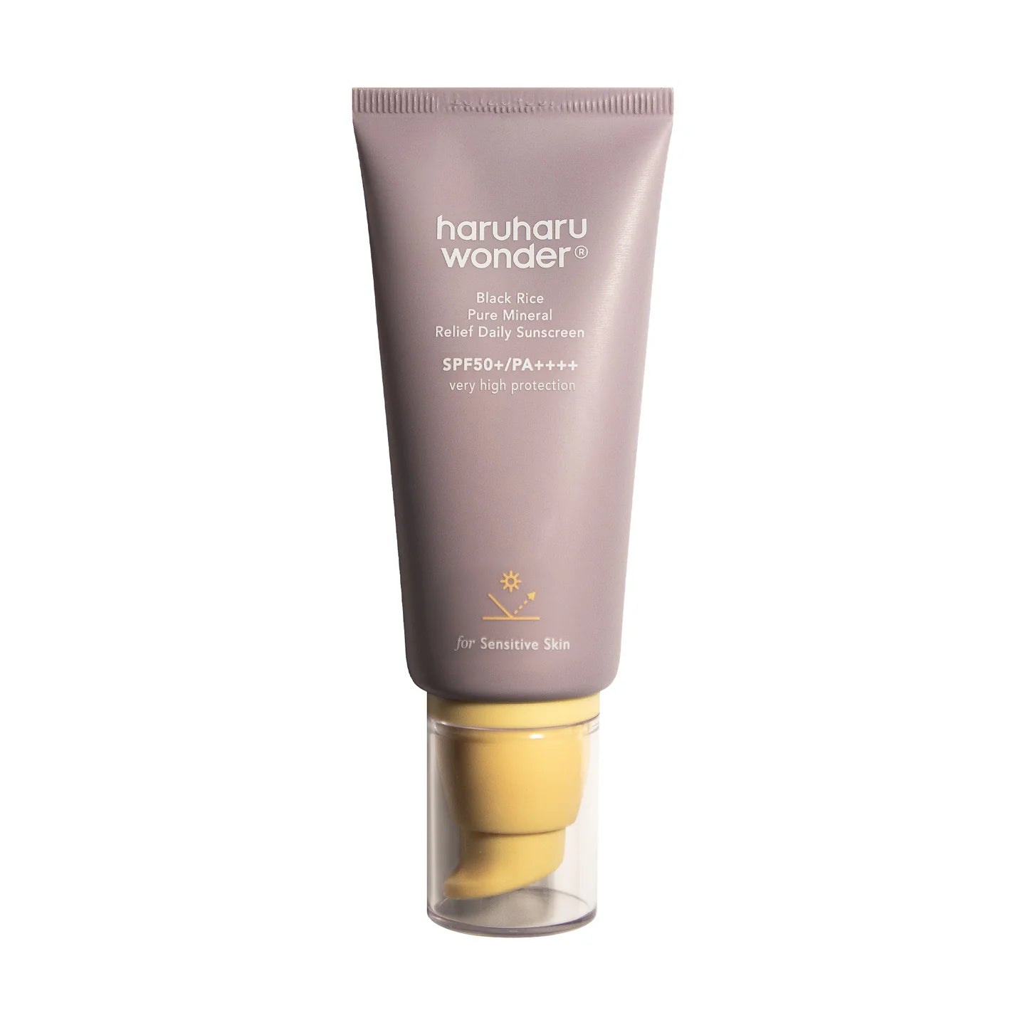 Kem chống nắng khoáng chất nguyên chất Haruharu Wonder Black Rice SPF50+/PA++++ / Không mùi 50ml