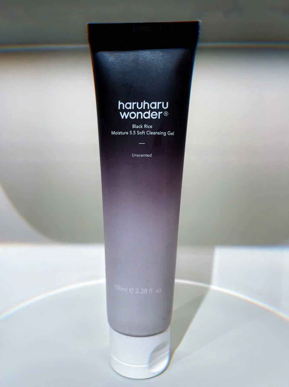 Sữa rửa mặt dưỡng ẩm Haruharu Wonder Black Rice 5.5 Soft Cleansing Gel / Không mùi 100ml