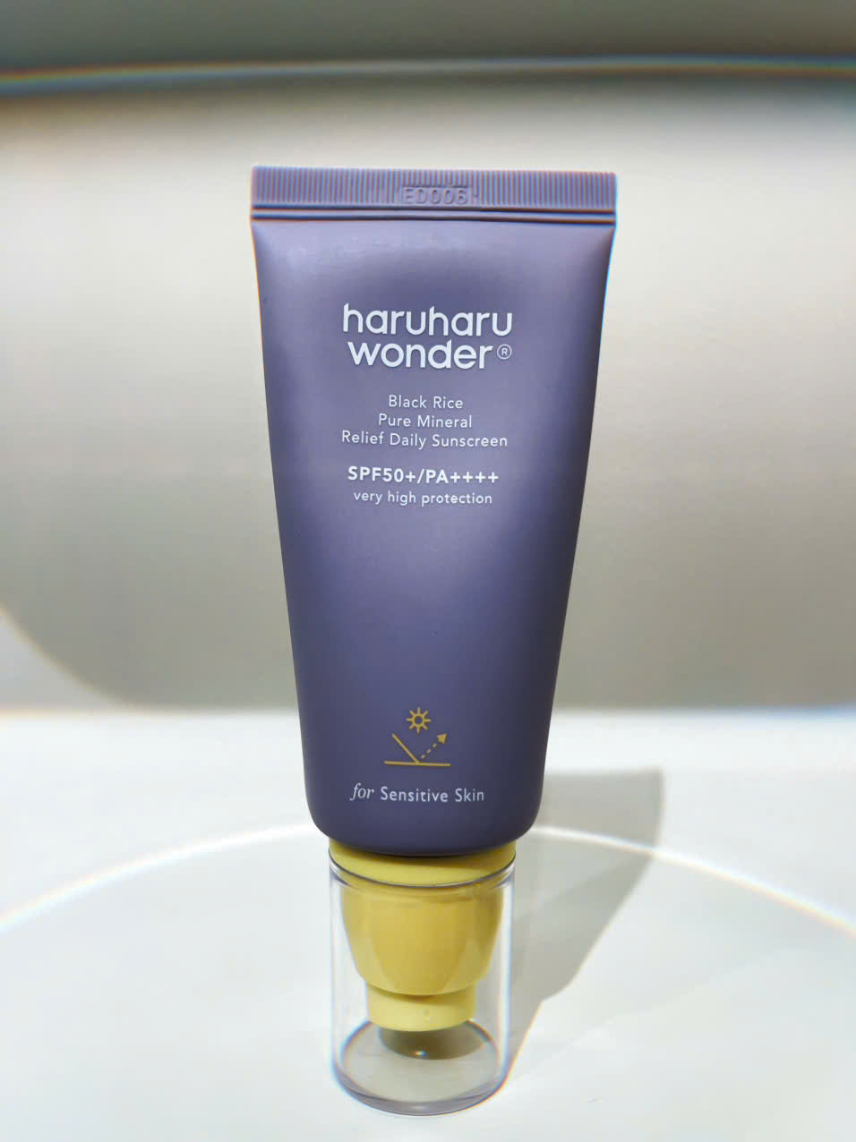 Kem chống nắng khoáng chất nguyên chất Haruharu Wonder Black Rice SPF50+/PA++++ / Không mùi 50ml